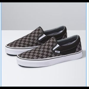 Checkerboard Slip- On Vans